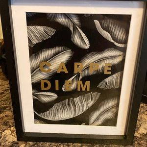 9x12 wall art Carpe Diem